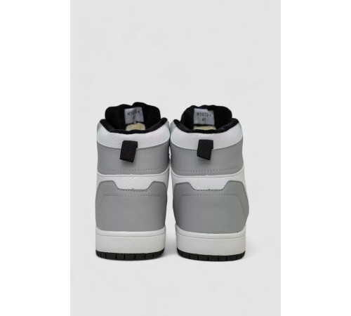 Кросівки чоловічі зимові на хутрі, колір біло-сірий, 248RH1070