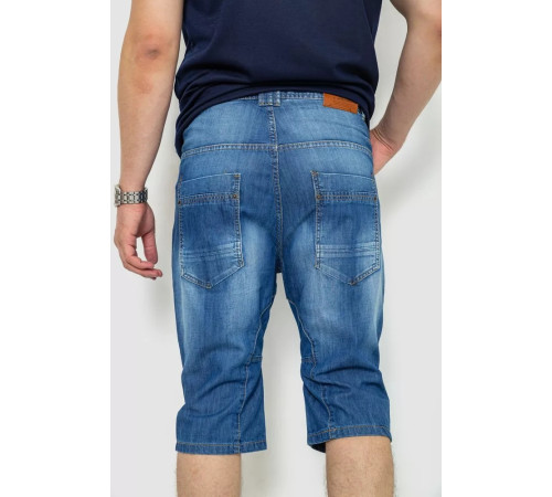 Шорты мужские джинсовые 244R1040, цвет Синий