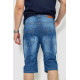 Шорты мужские джинсовые 244R1040, цвет Синий