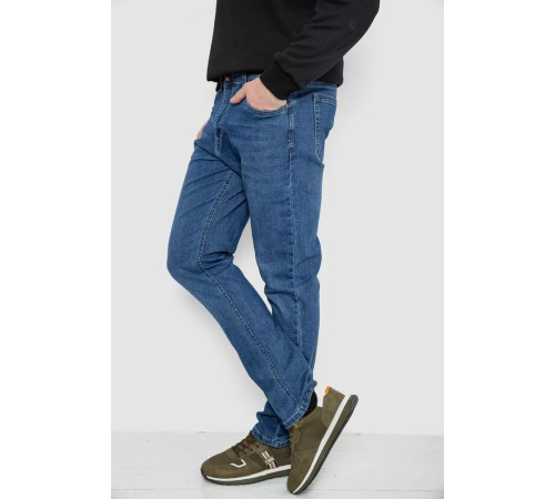 Джинси чоловічі демісезонні, колір синій, 243R8050