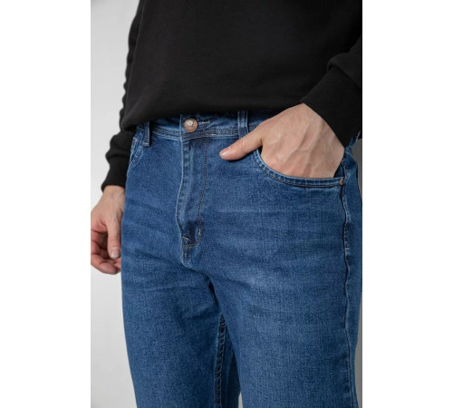 Джинси чоловічі демісезонні, колір синій, 243R8050