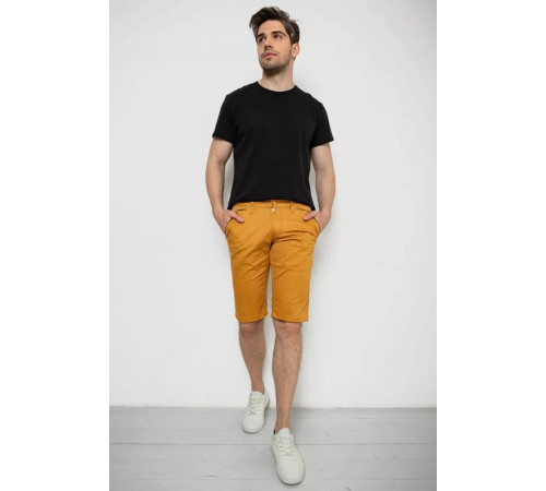 Шорти чоловічі, колір гірчичний, 238R2470