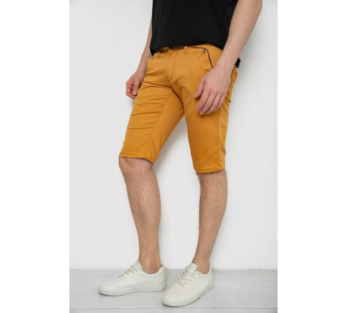 Шорти чоловічі, колір гірчичний, 238R2470