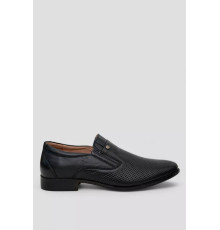 Туфлі чоловічі з перфорацією, колір темно-синій, 243RC1597