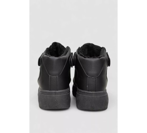 Кроссовки женские зимние на меху, цвет черный, 248RQT17