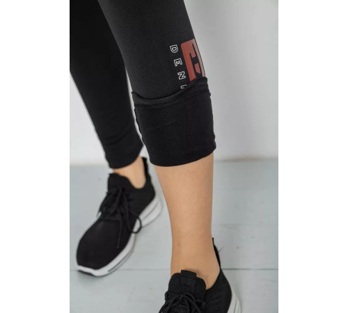 Лосини утеплені, колір чорний, 243R051-3