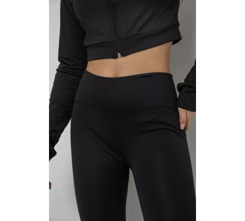 Лосини утеплені, колір чорний, 243R051-3