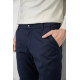 Штани чоловічі класичні утеплені, колір темно-синій, 244RFH308-2