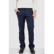 Штани чоловічі класичні утеплені, колір темно-синій, 244RFH308-2