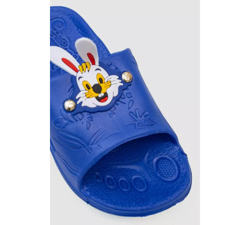 Шльопанці дитячі гумові, колір синій, 243R011