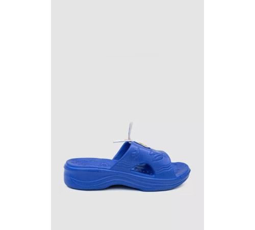 Шльопанці дитячі гумові, колір синій, 243R011