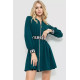 Сукня жіноча на блискавці, колір зелений, 102R076-1