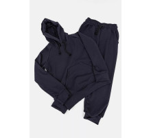 Спорт костюм підлітковий, колір темно-синій, 129R7144