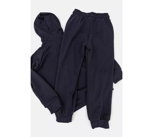 Спорт костюм подростковый, цвет темно-синий, 129R7144