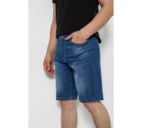 Шорти чоловічі джинсові, колір синій, 244R1181