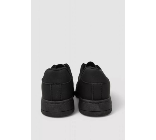 Кеди жіночі однотонні, колір чорний, 248RAD40