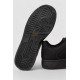 Кеди жіночі однотонні, колір чорний, 248RAD40