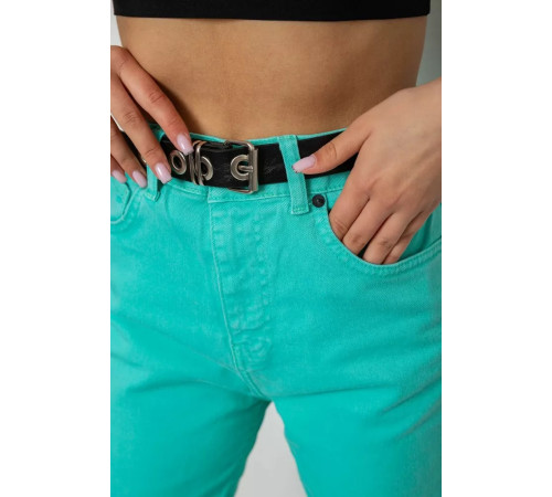 Джинси жіночі, колір м'ятний, 182R00308
