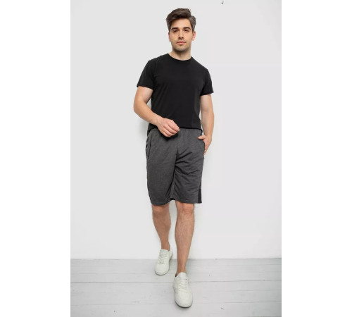 Шорти чоловічі, колір темно-сірий, 244R6697
