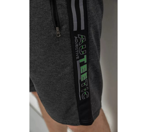 Шорти чоловічі, колір темно-сірий, 244R6697