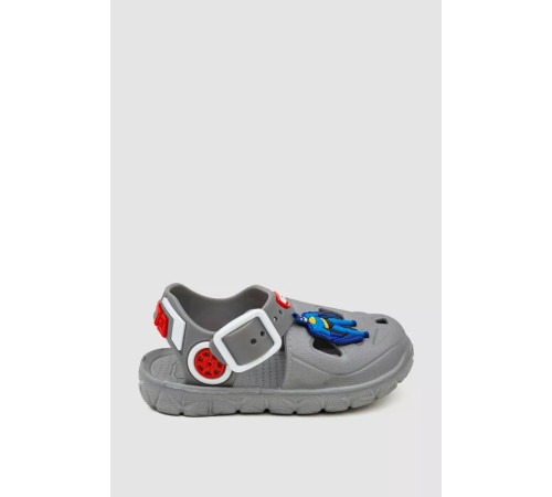 Сандалії дитячі для хлопчика 243R51-183, колір Сірий