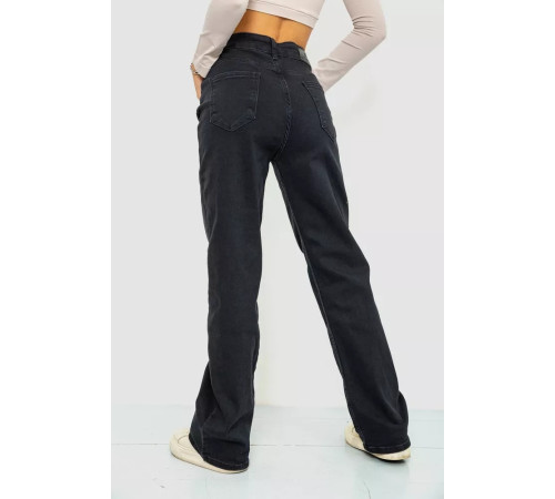 Джинси жіночі, колір чорний, 244R410-2001