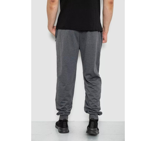 Спорт штани чоловічі, колір темно-сірий, 244R41512