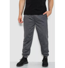 Спорт штани чоловічі, колір темно-сірий, 244R41512