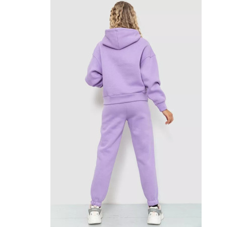 Спорт костюм жіночий на флісі, колір бузковий, 115R0493