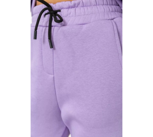 Спорт костюм жіночий на флісі, колір бузковий, 115R0493