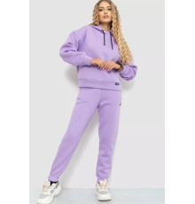 Спорт костюм женский на флисе, цвет сиреневый, 115R0493