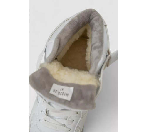 Кроссовки мужские зимние на меху, цвет белый, 248RH1020-26