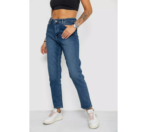 Джинси жіночі MOM, колір синій, 244R920-4