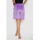 Шорти жіночі велюрові, колір бузковий, 238R106