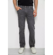 Джинси чоловічі однотонні, колір сірий, 244R1941