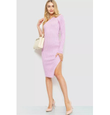В'язане плаття, колір світло-рожевий, 204R174