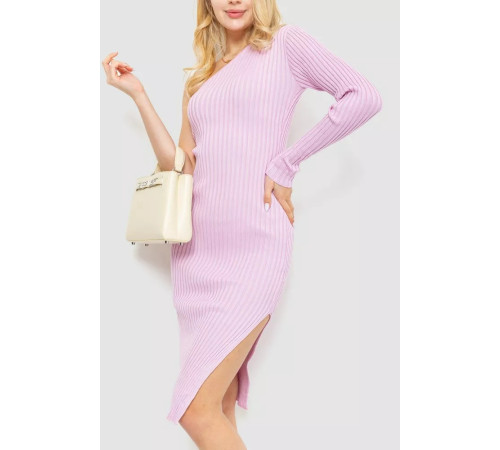 В'язане плаття, колір світло-рожевий, 204R174