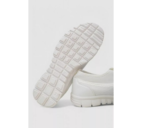 Слипоны мужские, цвет белый, 244RA318