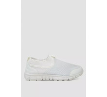 Слипоны мужские, цвет белый, 244RA318