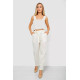 Брюки женские летние на манжете, цвет молочный, 244R350