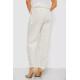 Брюки женские летние на манжете, цвет молочный, 244R350