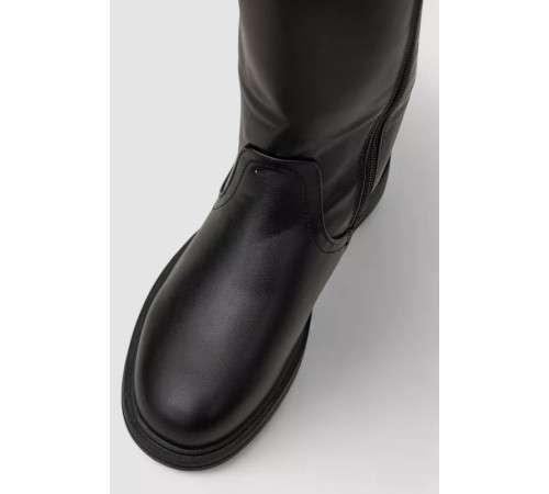 Чоботи жіночі зимові на хутрі, колір чорний, 243RY213