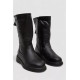 Чоботи жіночі зимові на хутрі, колір чорний, 243RY213