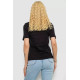 Футболка жіноча з принтом, колір чорний, 241R1828