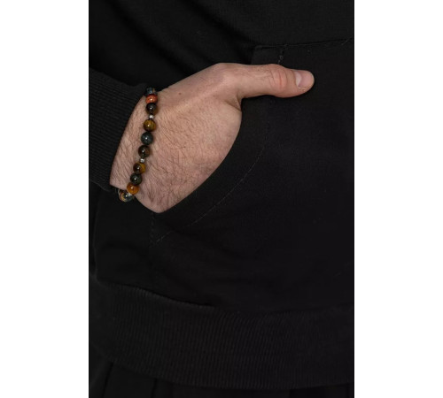 Спорт костюм чоловічий демісезонний, колір чорний, 241R175