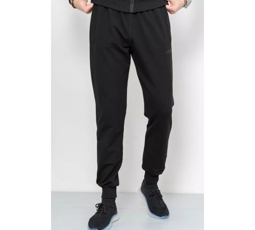 Спорт костюм чоловічий демісезонний, колір чорний, 241R175