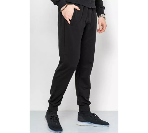 Спорт костюм чоловічий демісезонний, колір чорний, 241R175