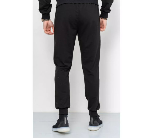 Спорт костюм чоловічий демісезонний, колір чорний, 241R175