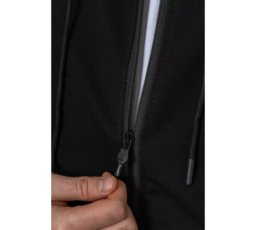 Спорт костюм чоловічий демісезонний, колір чорний, 241R175