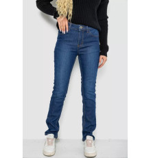 Джинси жіночі на флісі, колір синій, 244RM8110